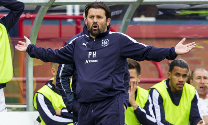 Dundee boss Paul Hartley.