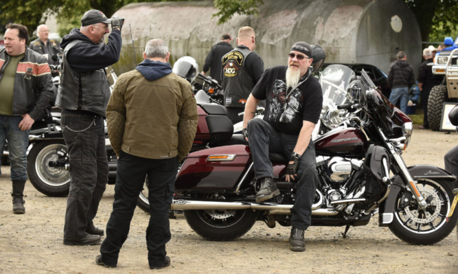 Some of the bikes on show