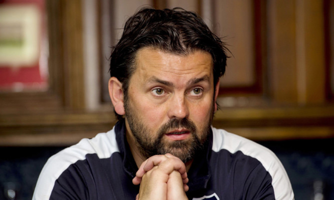 Dundee manager Paul Hartley speaks to the media ahead of the derby.