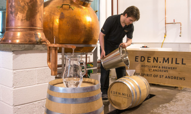 Eden Mills is one new local whisky distillery looking for an early pay-off with its own gin.