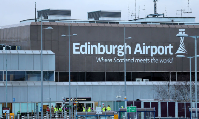 Edinburgh Airport recorded its busiest ever month.