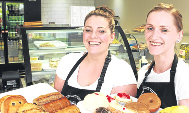 Debbie Cowan and Louise Irvine are ready to welcome visitors.