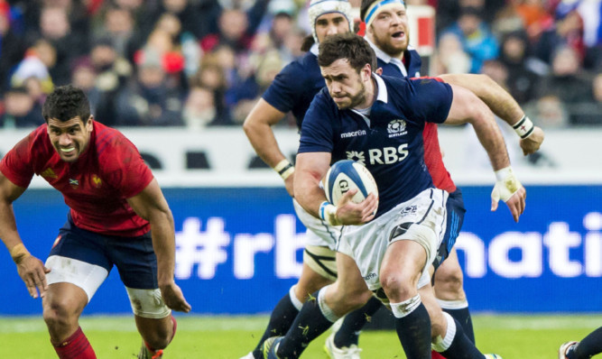 Alex Dunbar will not play in Scotland's RWC warm-up games.