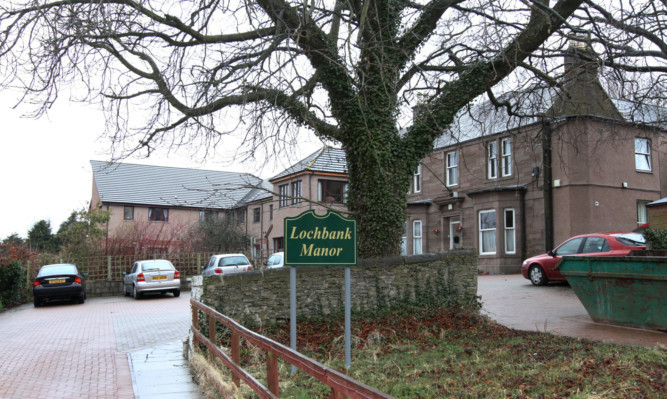 Lochbank Manor Care Home in Forfar.