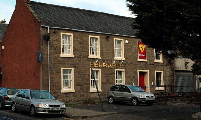 Ferrari's bar in Dundee.