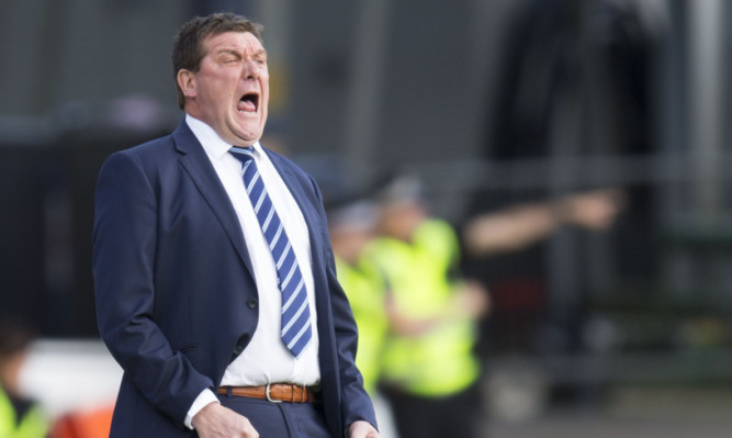 Saints boss Tommy Wright.