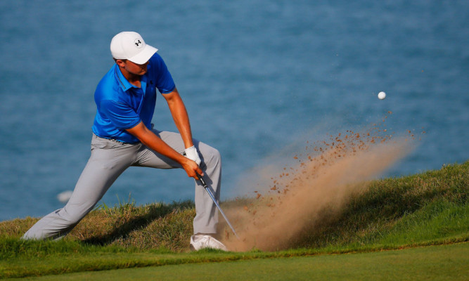 Jordan Spieth gave it everything but couldn't catch Jason Day at Whistling Straits.