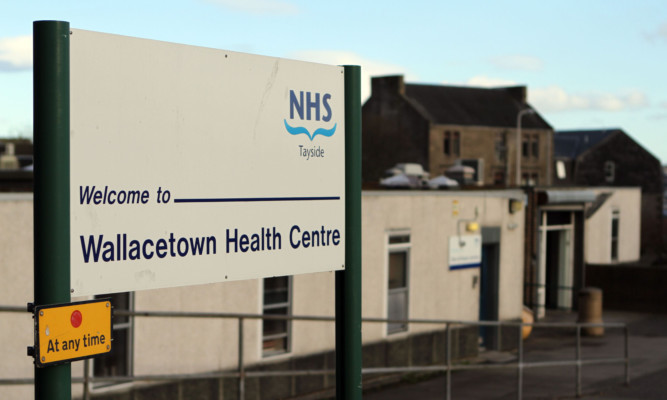 Wallacetown Health Centre. Image: Kris Miller/DC Thomson.