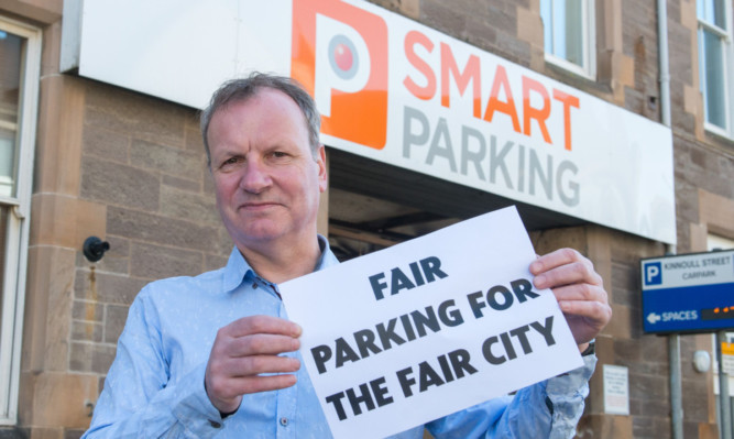 Pete Wishart says Smart Parking has become the biggest issue for people in Perth.