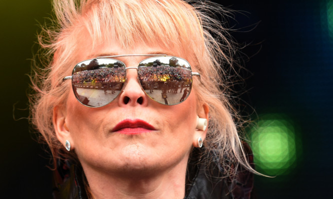 Toyah Willcox at this year's Rewind Festival near Perth.