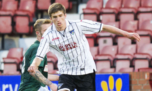 Ryan Williamson in action for Dunfermline.