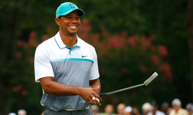 Tiger Woods is finally seeing the putts drop.