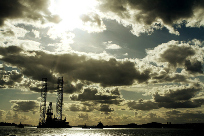 The Rowan Stavanger jack-up oil rig was an impressive sight as it was towed to its berth at Prince Charles Wharf in Dundee on April 30. The 170m rig is expected to stay in the Tay for three weeks of maintenance.