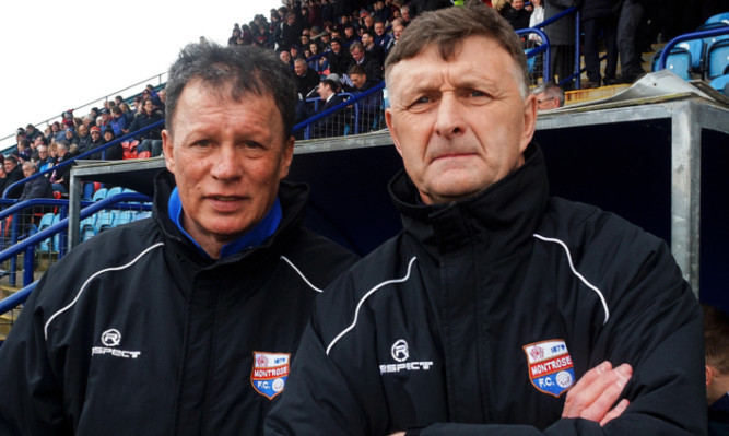 Paul Hegarty (right) with his assistant John Holt.