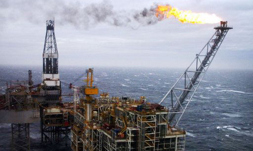 Embargoed to 0001 Monday January 20

File photo dated 16/03/07 of an oil rig in the North Sea as a dwindling pool of engineering workers threatens a skills shortage in the oil and gas industry, a new report has warned. PRESS ASSOCIATION Photo. Issue date: Monday January 20, 2014. The trend is driving up pay to "unprecedented" levels in some areas, said a report by technical advisers DNV GL. The outlook for the sector this year is positive, but a shortage of skilled employees will be the main barrier to growth, said the report. See PA story INDUSTRY Skills. Photo credit should read: Danny Lawson/PA Wire