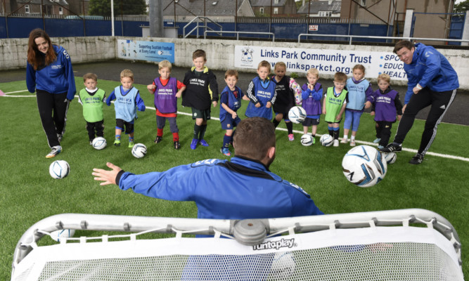 The trusts Links Park Soccer Saturday scheme would be one beneficiary if it won the minibus.