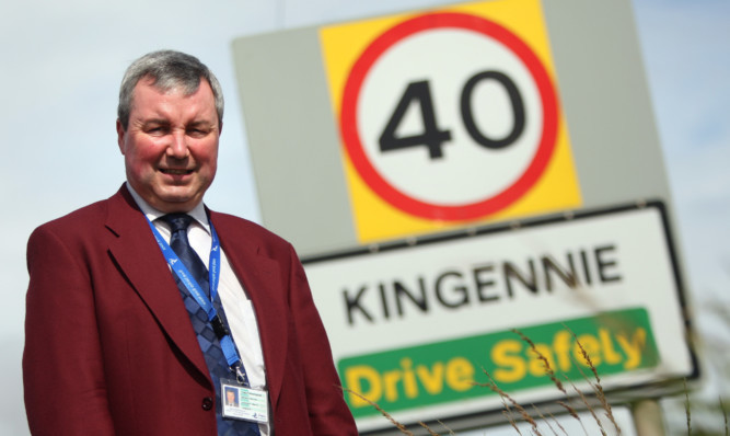 Craig Fotheringham says Kingennie residents will be delighted at the speed limit reduction.