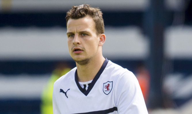 Kyle Benedictus was on target for Raith Rovers.