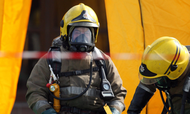 Rescue services treated the leak as a "major incident".