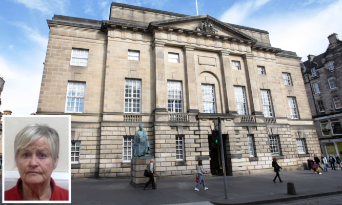 Muriel Melville (inset) admitted sexually assaulting a child and creating and distributing indecent images at the High Court in Edinburgh.
