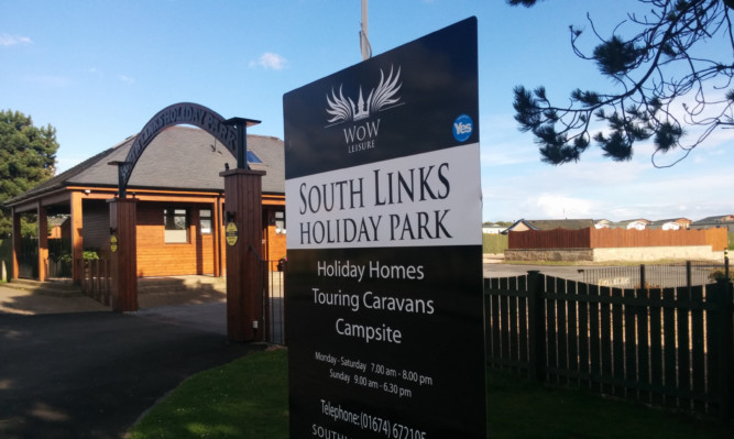 Caravan owners at South Links have been advised to seek legal advice.