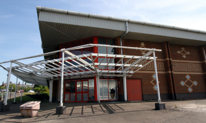 The site of the proposed Sports Direct store at the Stack leisure complex, Lochee.