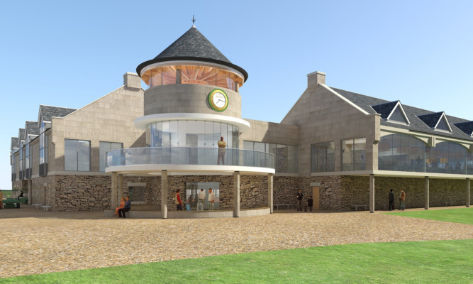 An artist's impression of how the upgraded centre would look.