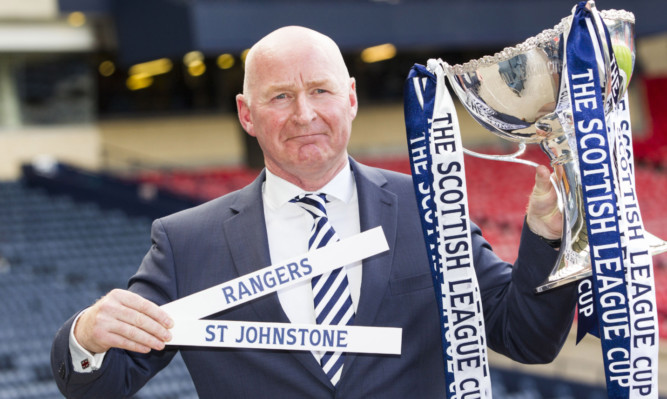 John Brown is on hand as former side Rangers are drawn against St Johnstone in the Scottish League Cup third round