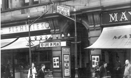 The theatre entrance in 1955.