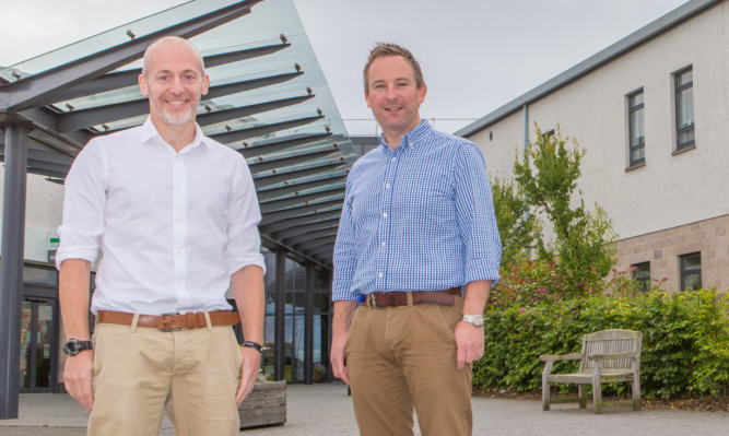 Dr Callum Duncan (left) and Dr Nick Haldane are joining clinics to form Pipelands Medical Practice.