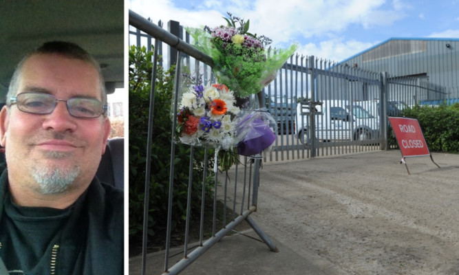 Ian Bratchie was killed in an accident at the Purvis Group industrial site in Lochgelly.