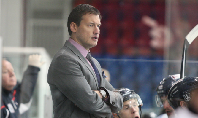 Dundee Stars coach Marc Lefebvre is seeking to re-establish himself in the British game after he was sacked by Coventry Blaze.