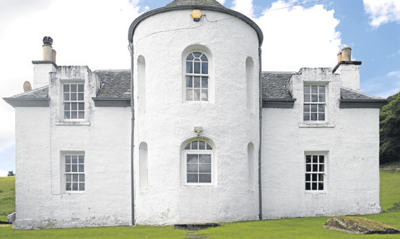 Castle Peroch, one of the more quirky estate properties included in the sale.