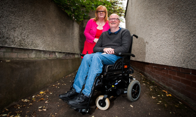 Jim McKaig's electric wheelchair was returned after it was stolen on Monday.