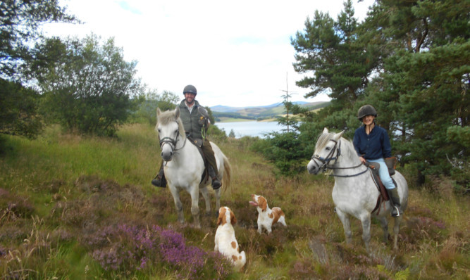 Stewart Miller and Jo Chapman Campbell will begin their journey from Glencoe.