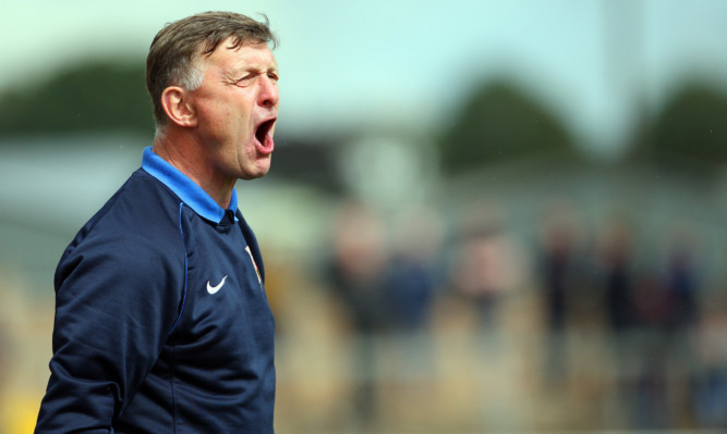 Montrose manager Paul Hegarty.