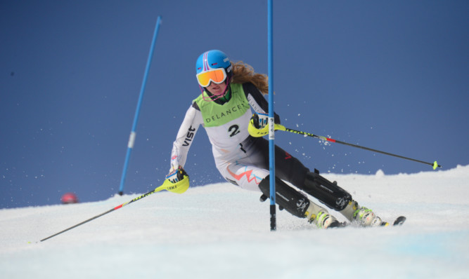 Charlie Guest has established herself as Britains number one slalom skier.