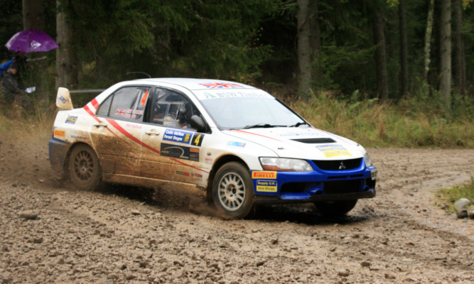 The Colin McRae Forest Stages Rally takes place in Perthshire.