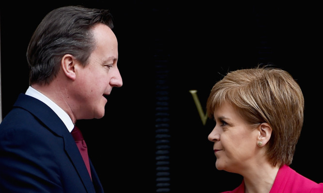 Are David Cameron and Nicola Sturgeon heading for another head on clash over independence?