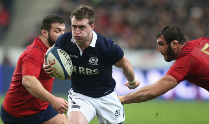 Stuart Hogg said he is eager to get going with Scotland's Rugby World Cpu campaign.