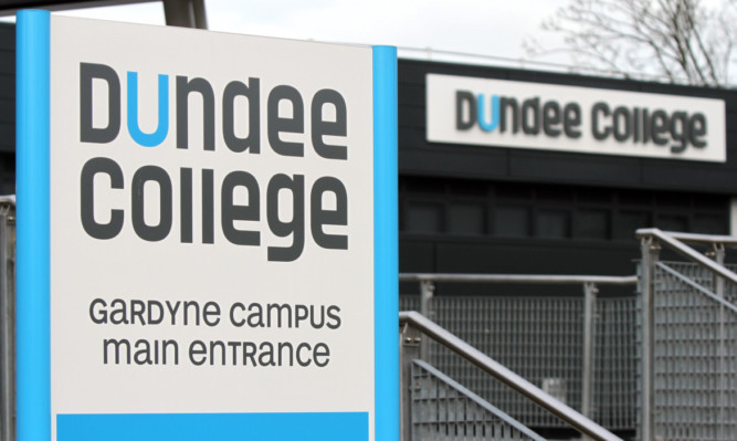 Dundee College is one of the institutions due for merger but waiting for the official sign-off.
