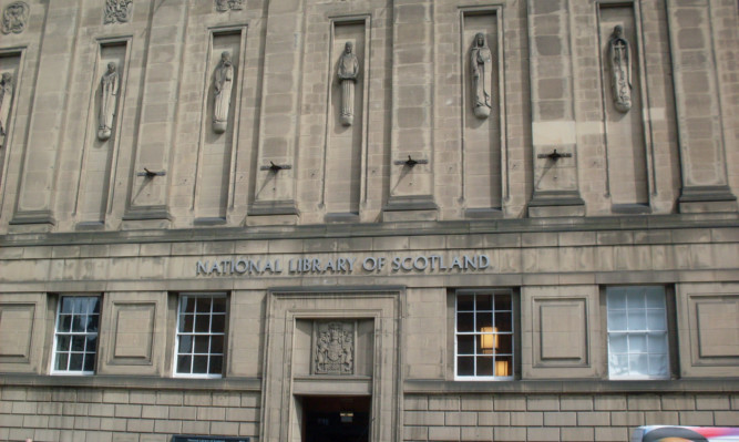 The National Library of Scotland in Edinburgh.