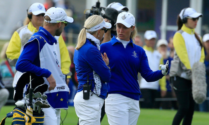 Suzann Pettersen initially defender her actions and said the putt would never have been conceded.