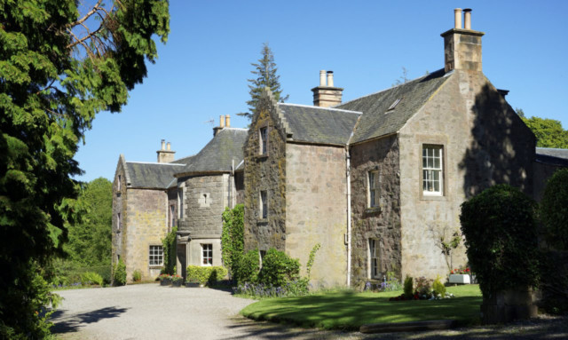 The spacious Foswell Estate, which includes an 18th-Century home and several estate cottages.