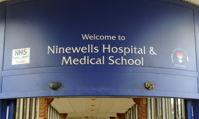 Kim Cessford - 30.04.13 - pictured is the main entrance at Ninewells Hospital for feature