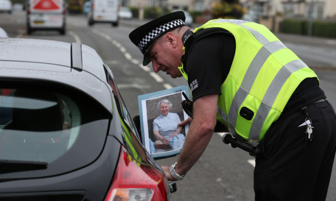 Police searching for Ms McKay stopped motorists in Glasgow earlier this week.