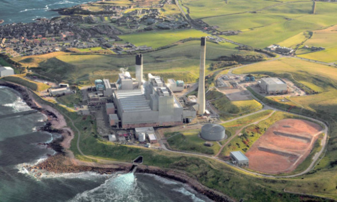 Peterhead power station is the focus of the Scottish carbon capture and storage sector.