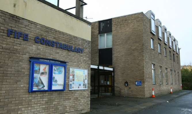 Dunfermline Police Station.