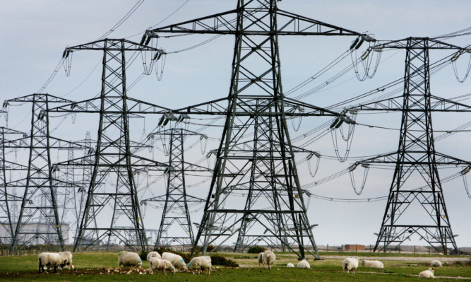 The electricity pylon network brings power to millions of homes across the UK. Picture: PA.