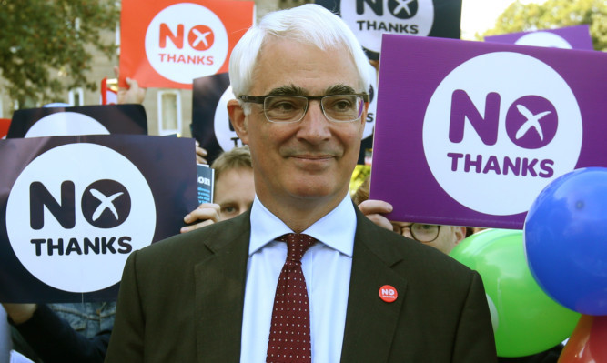 Labour's Alistair Darling led the Better Together campaign.